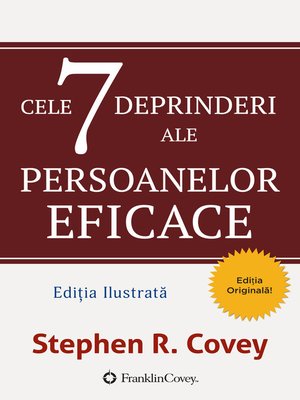 cover image of Cele 7 Deprinderi Ale Persoanelor Eficace